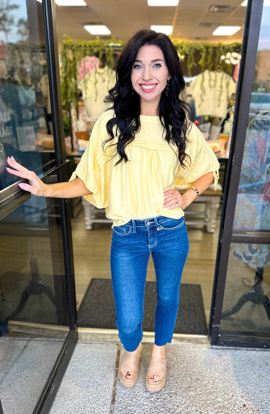 Hanna Top - Yellow