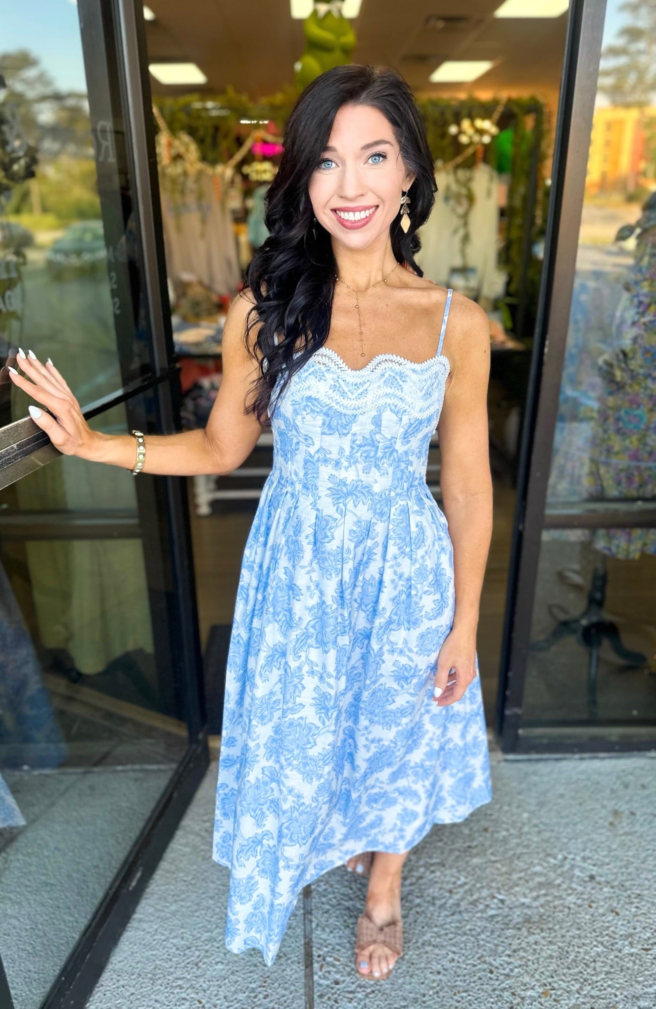 Fifi mini- blue/white