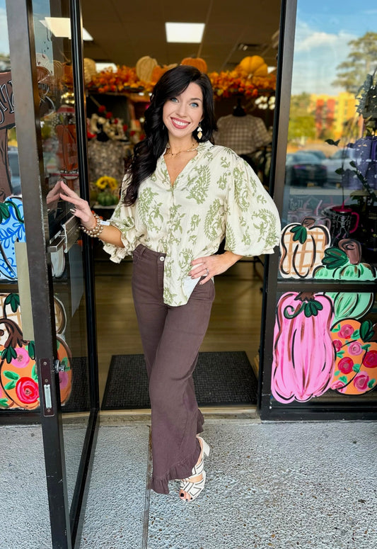 Piper Pants-Brown