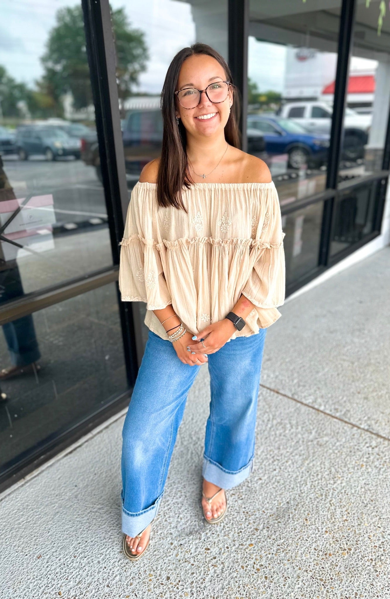 Almond Girl Top