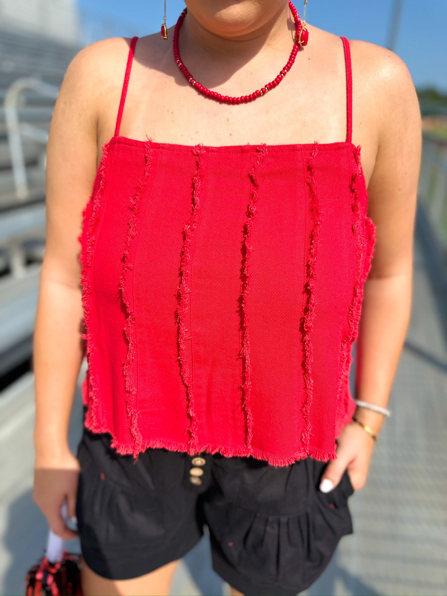 Hadley Tank-Red