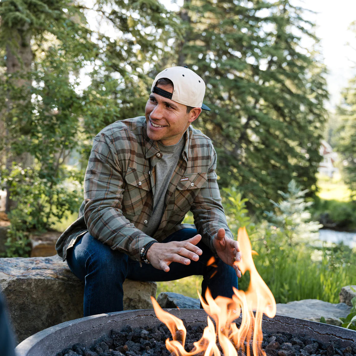 Timber Brown Flannel