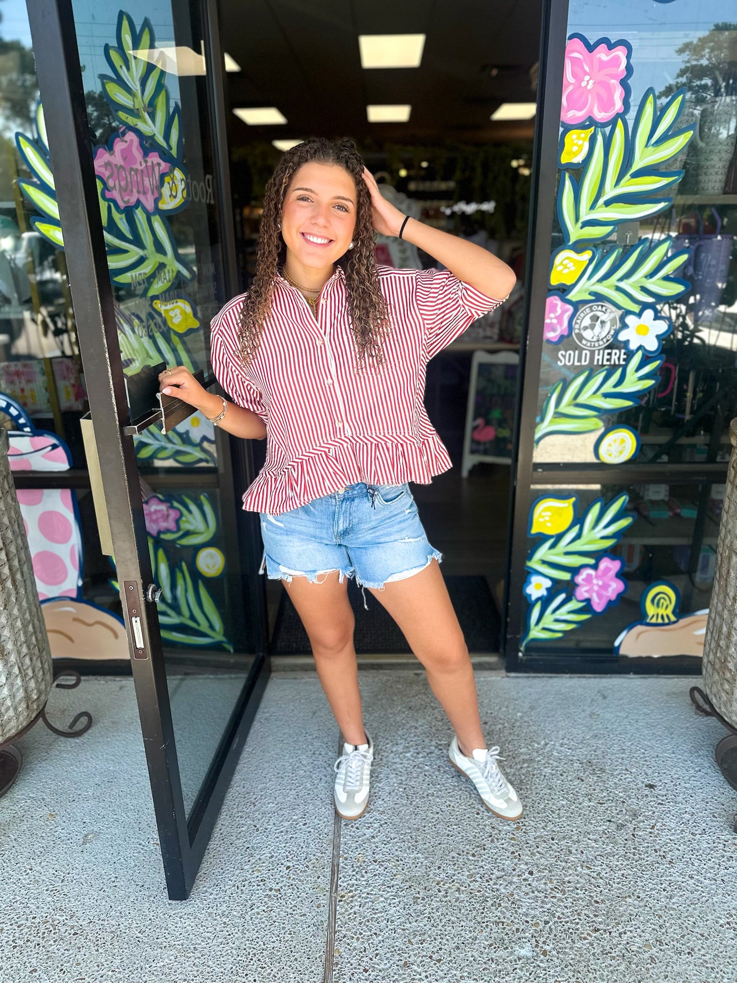 Striped Babe Top
