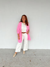 Load image into Gallery viewer, Sweet Linen Tunic - Pink
