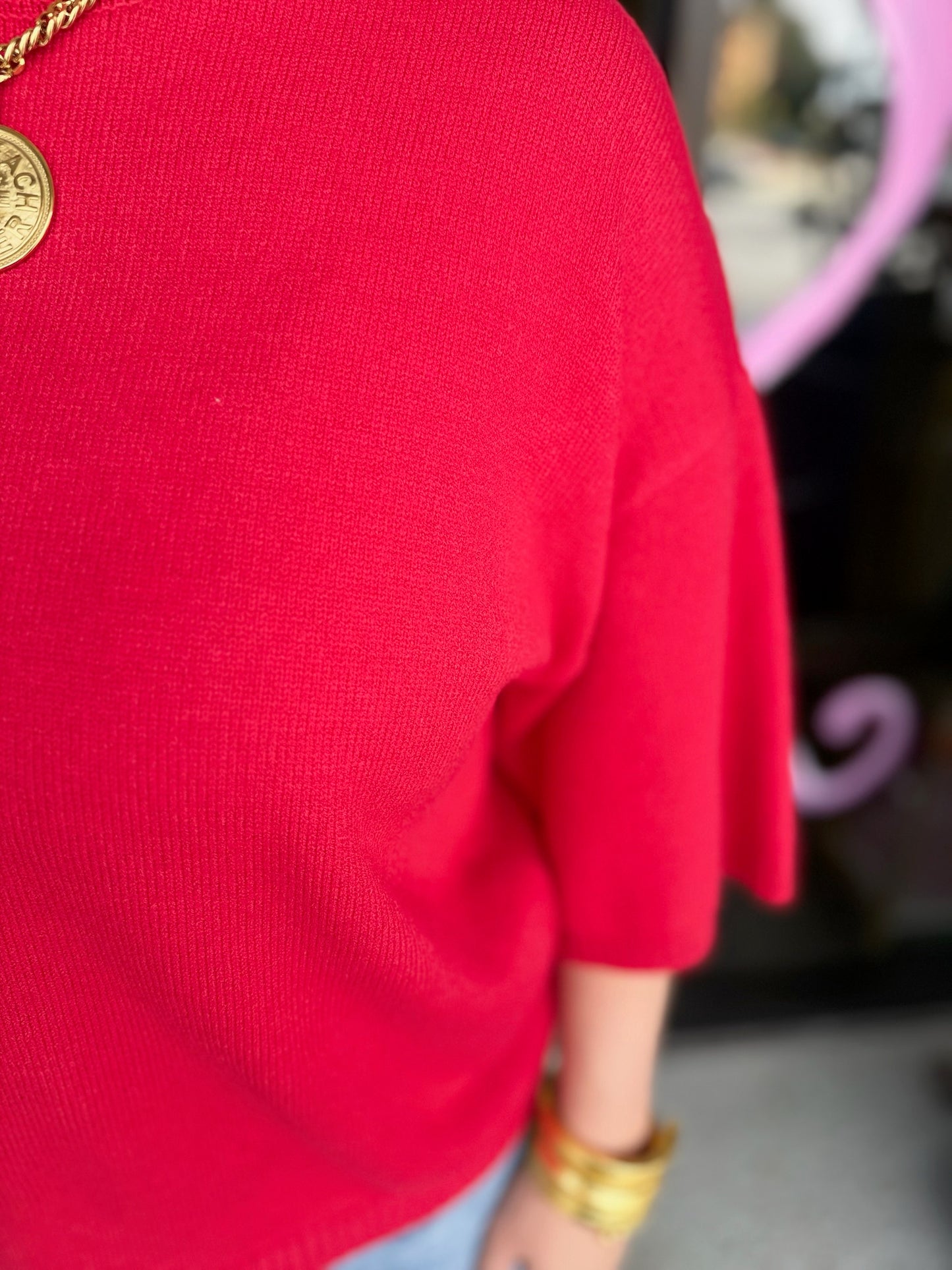 Loretta Top - red