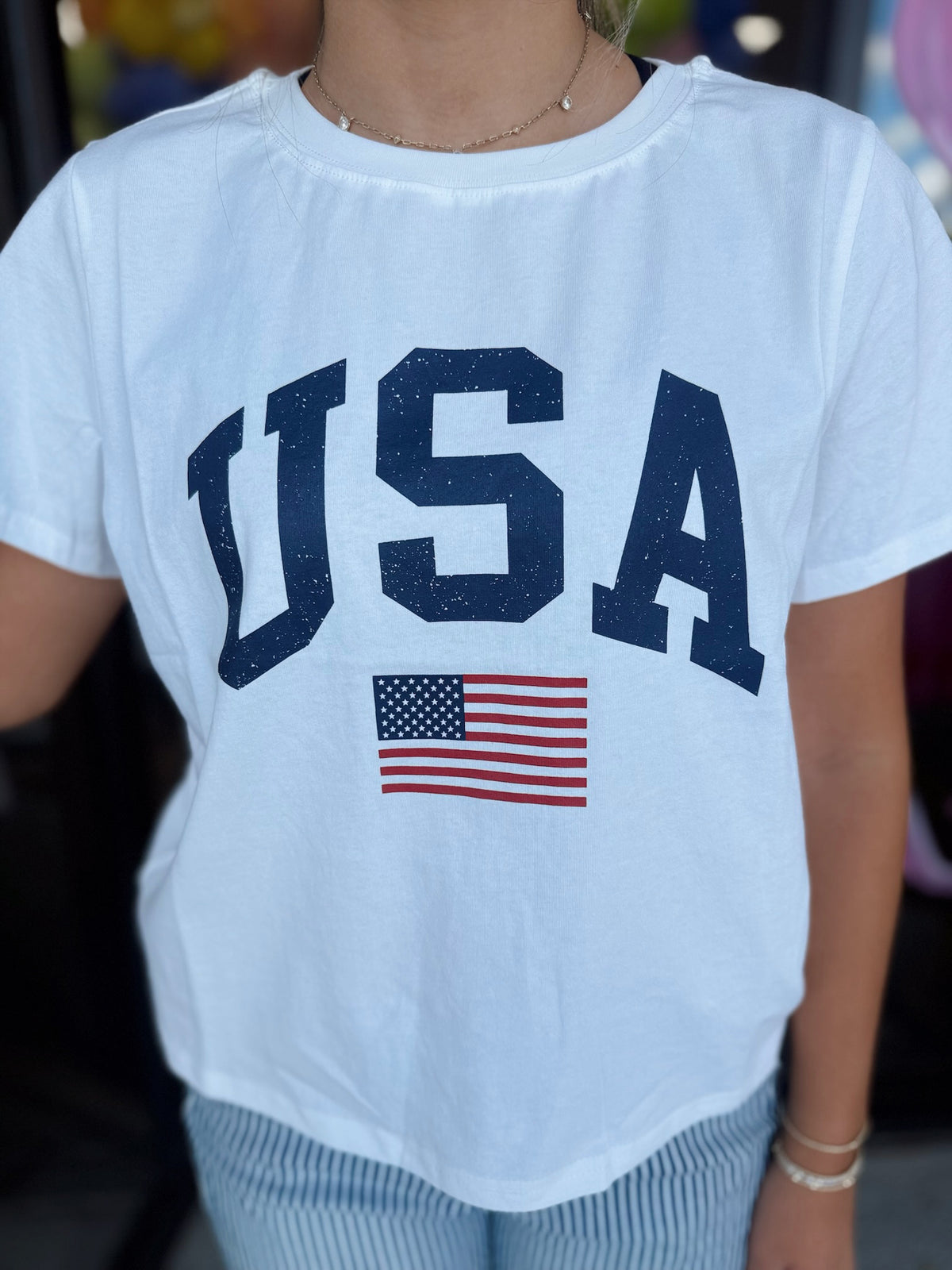 All-Day USA Tee Knit
