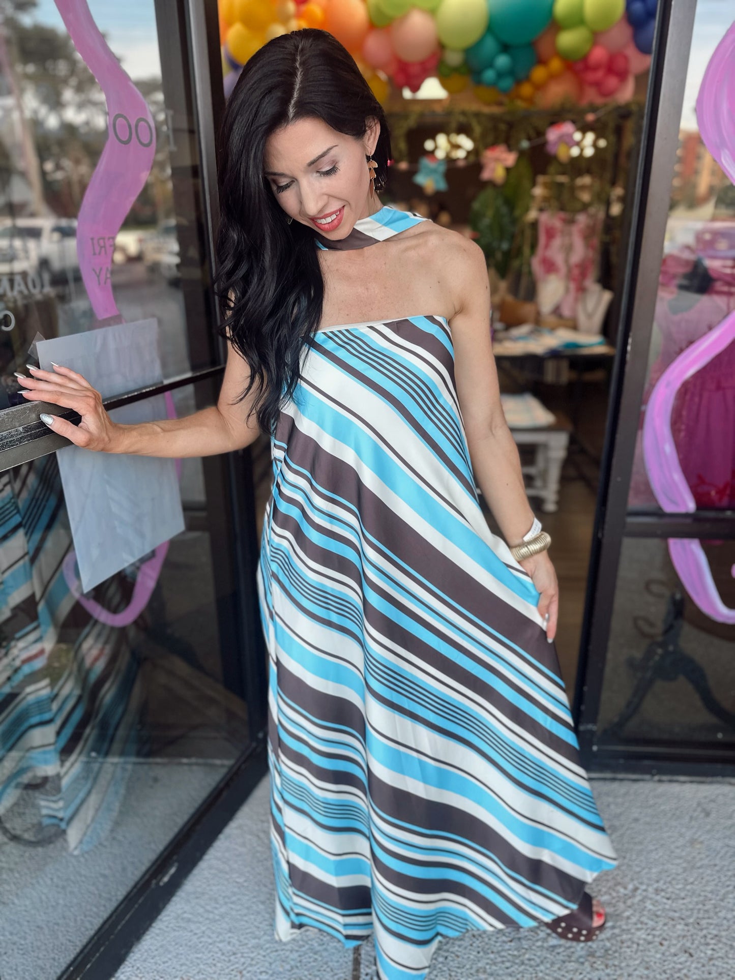 Hendley Maxi - blue mix