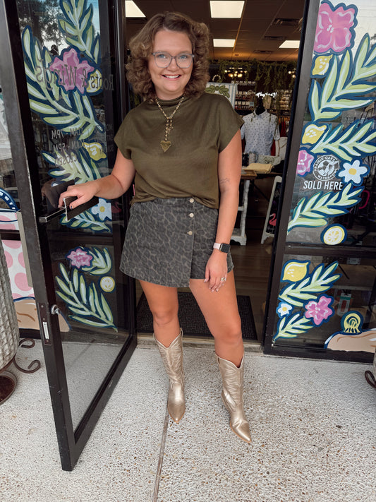 Simple and Cute Skort