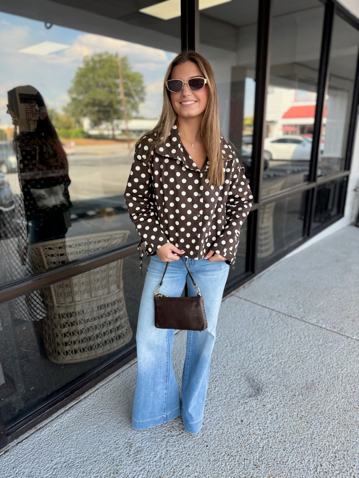 Lover Girl Jacket - brown cream