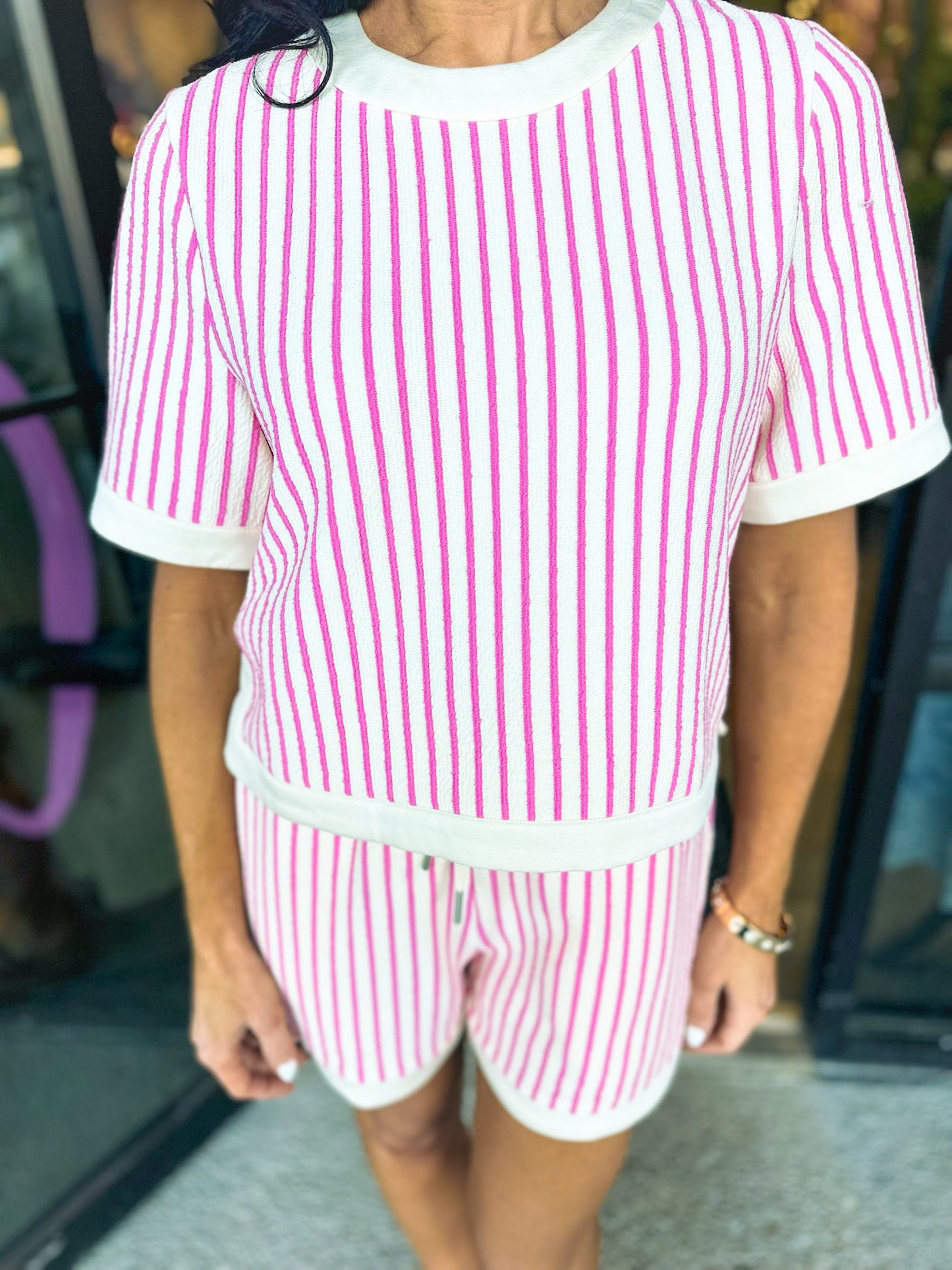 Button Baby Set - Pink
