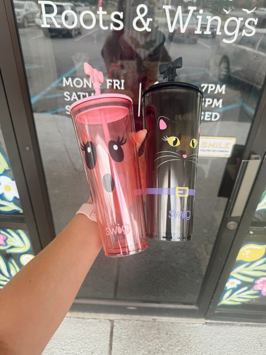 Boo Crew Ghost Plastic 24oz Tumbler
