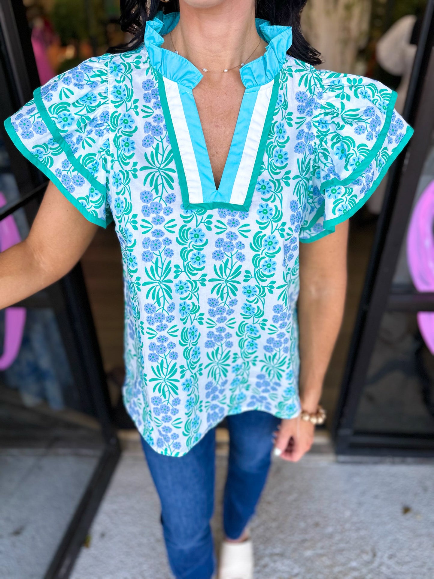 Katherine Top - blue