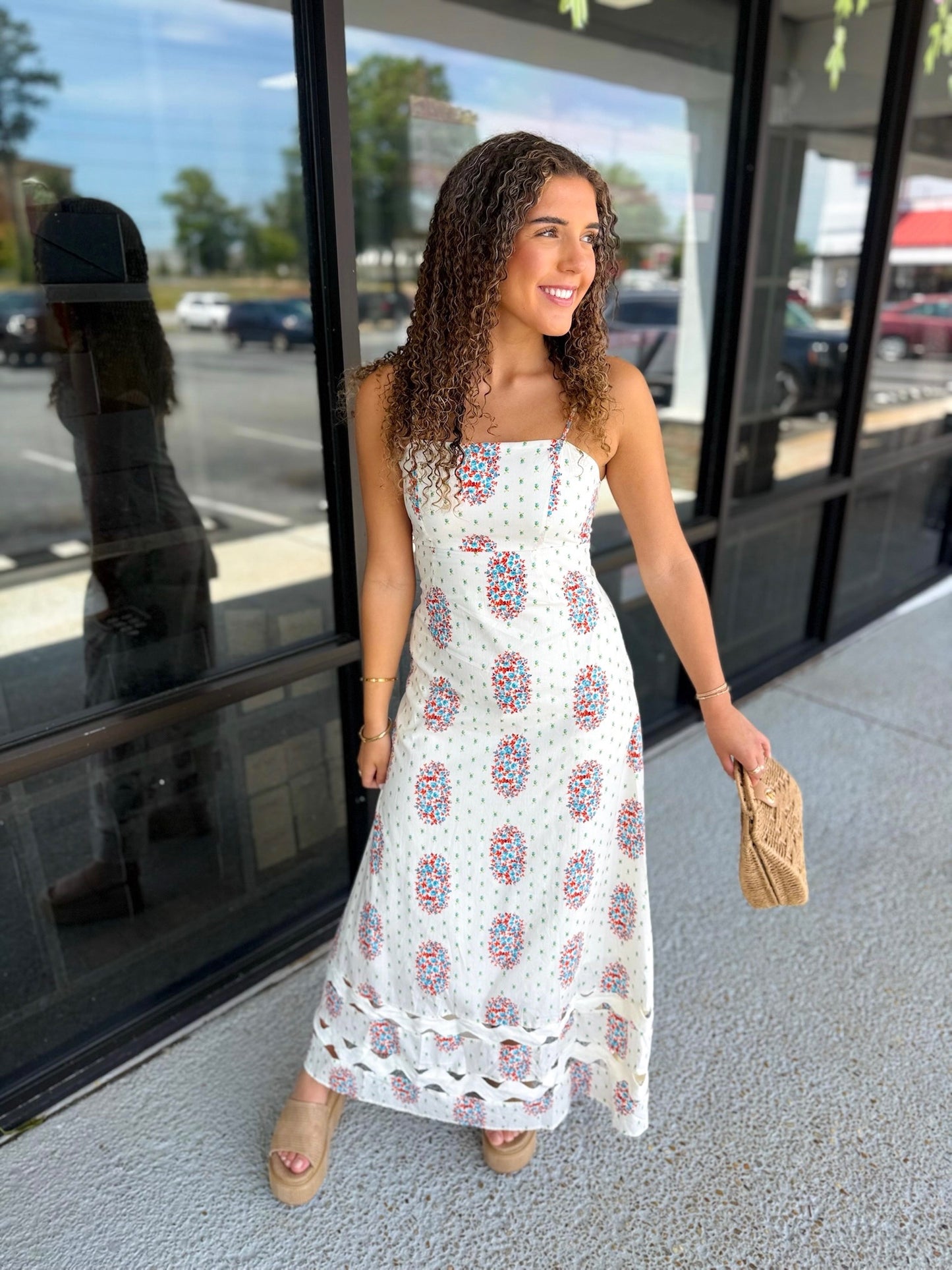 Take a Walk Midi - cream mix