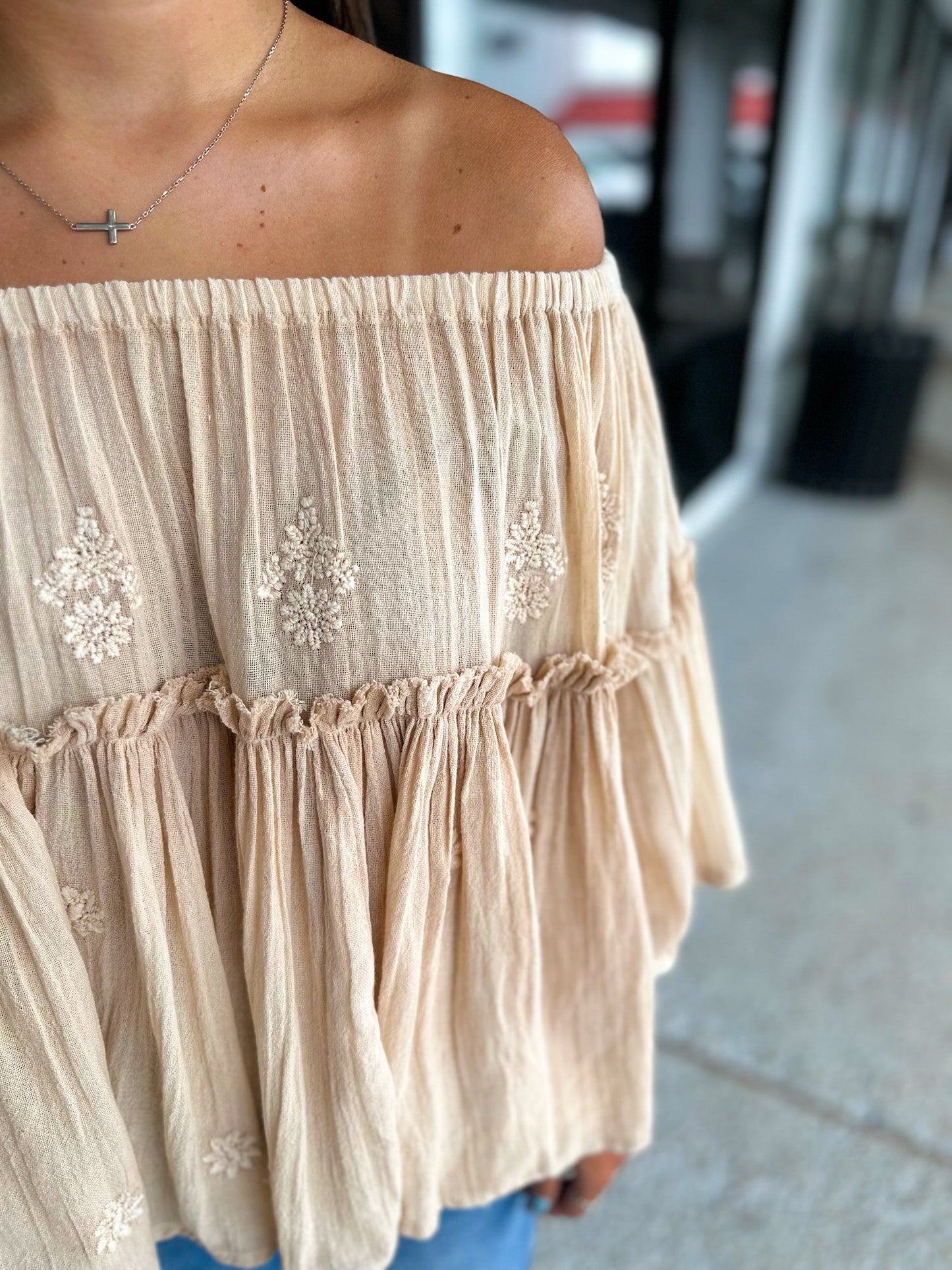 Almond Girl Top