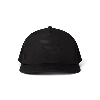 ALL black Flying B Logo Performance Cap