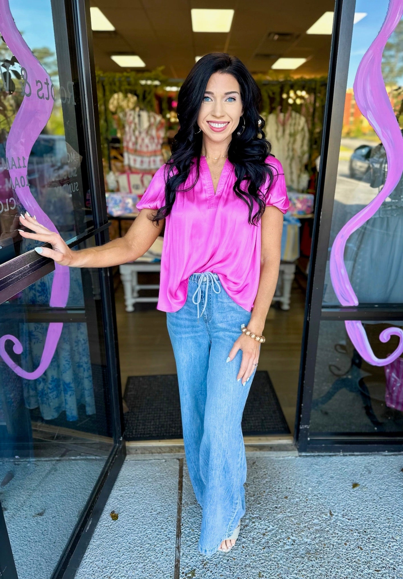 Billie Blouse - Amaranth