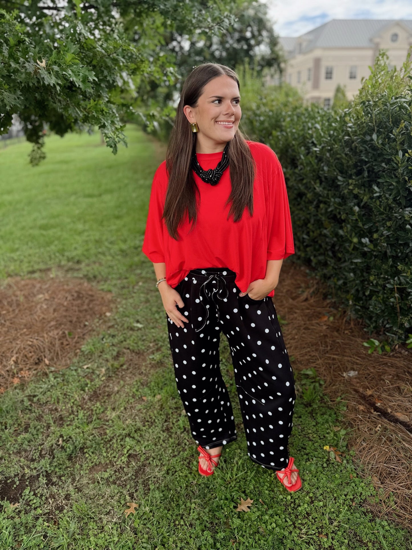 Me to Me Top - red