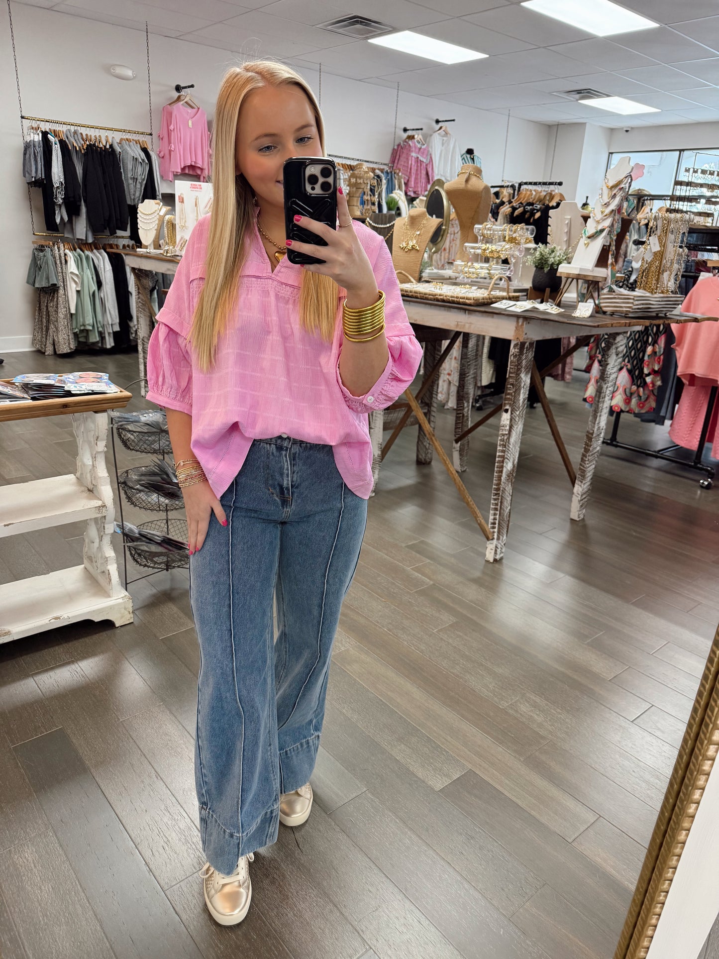 Cotton Candy Top - Pink