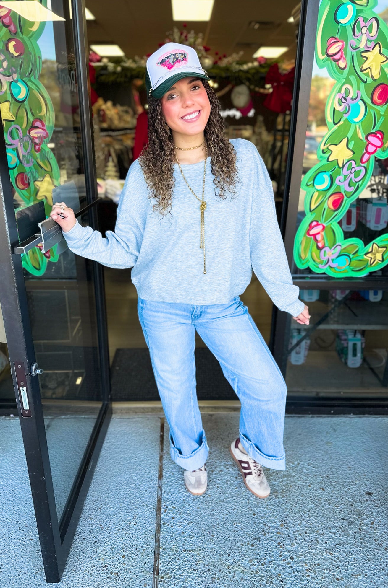 Front Porch Swinging Sweater