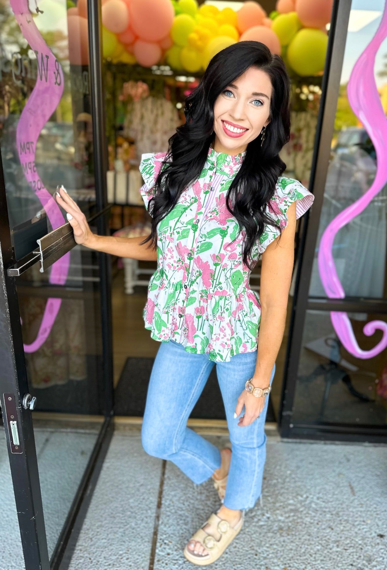 Victora Top - pink