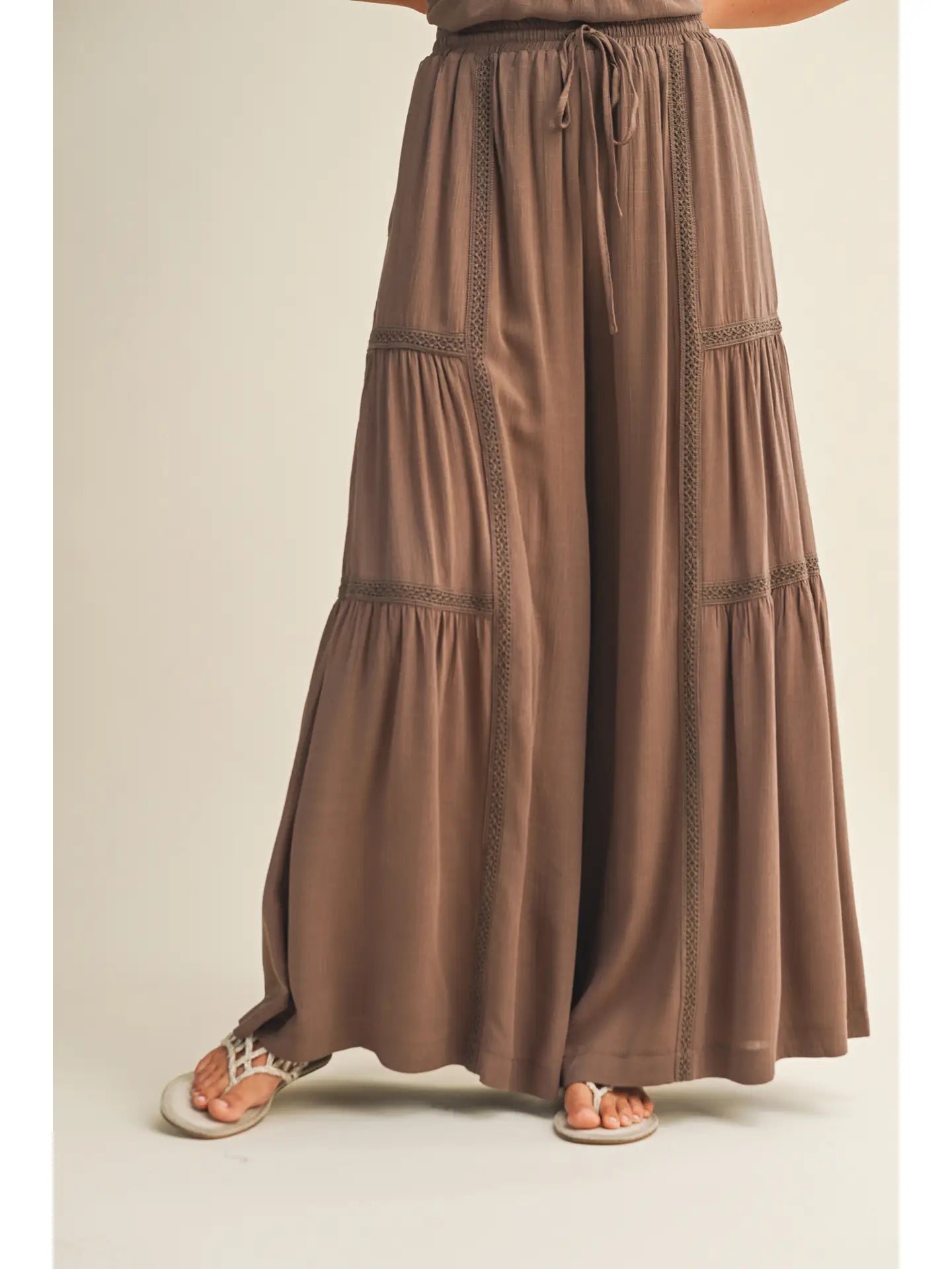 Wilma Set Pants - Ice Mocha