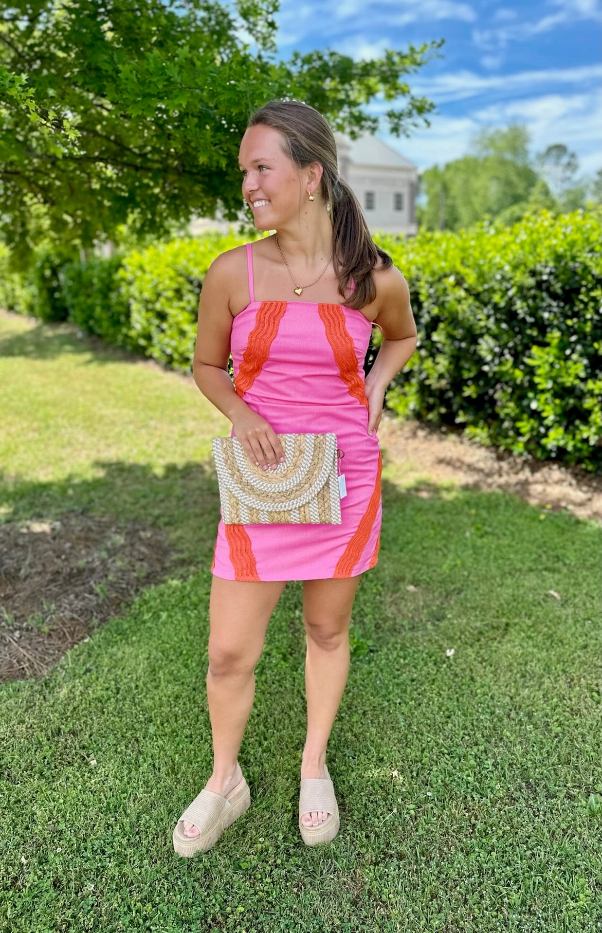 Wavy Baby- Pink/Orange