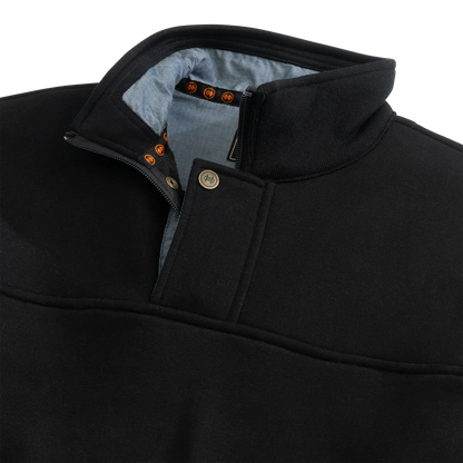 Sportsman 1/4 Zip- Black