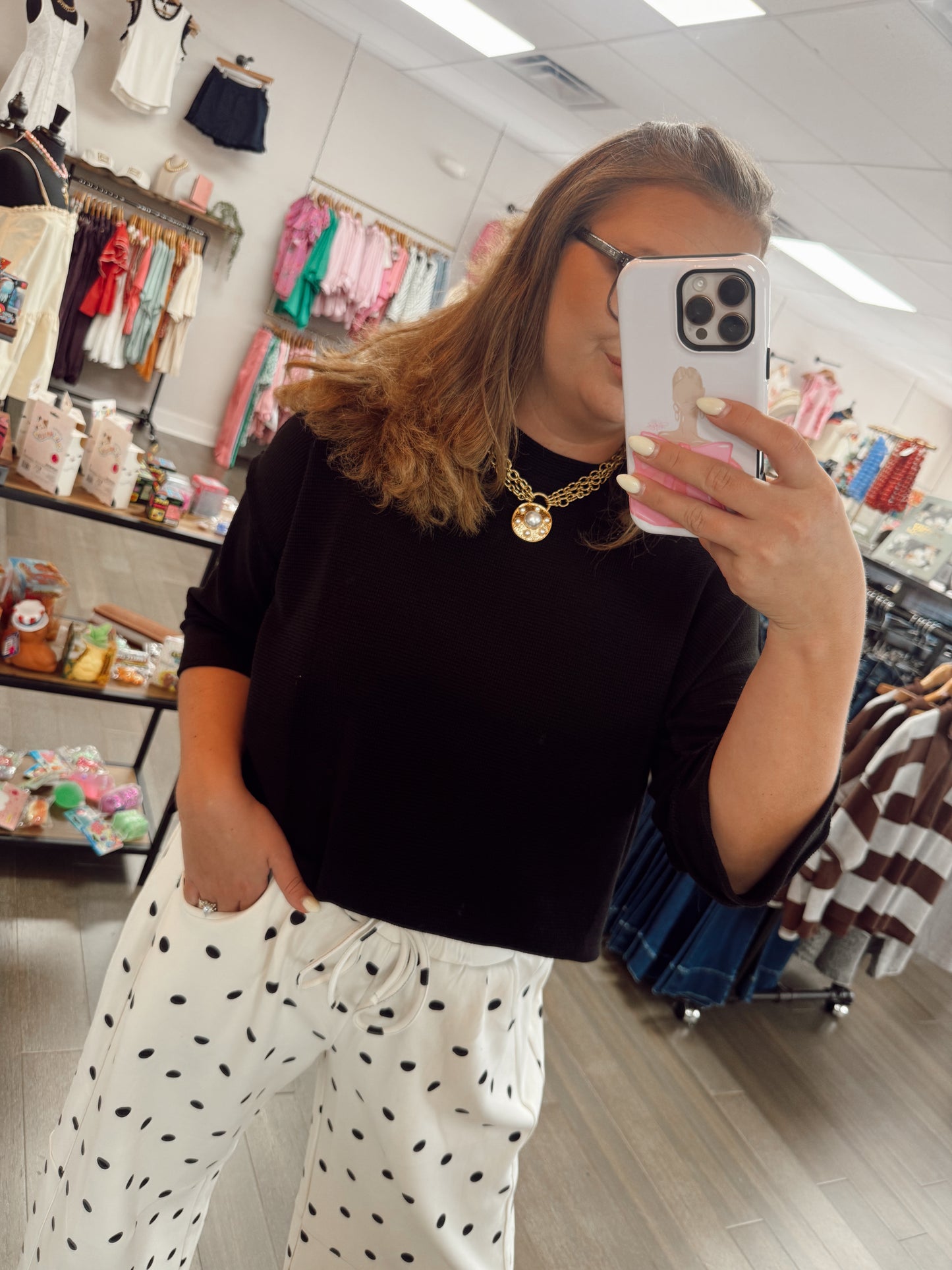 Misty Top - black
