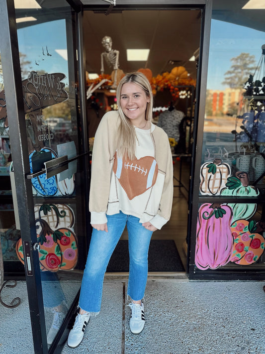 Found Myself Top-Oatmeal/Latte