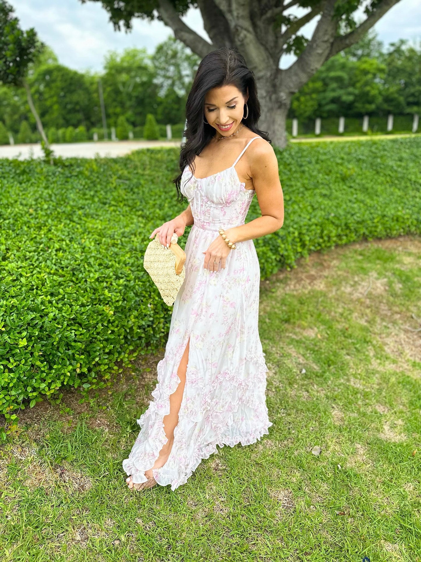 Zoey Maxi - Light Pink Mix