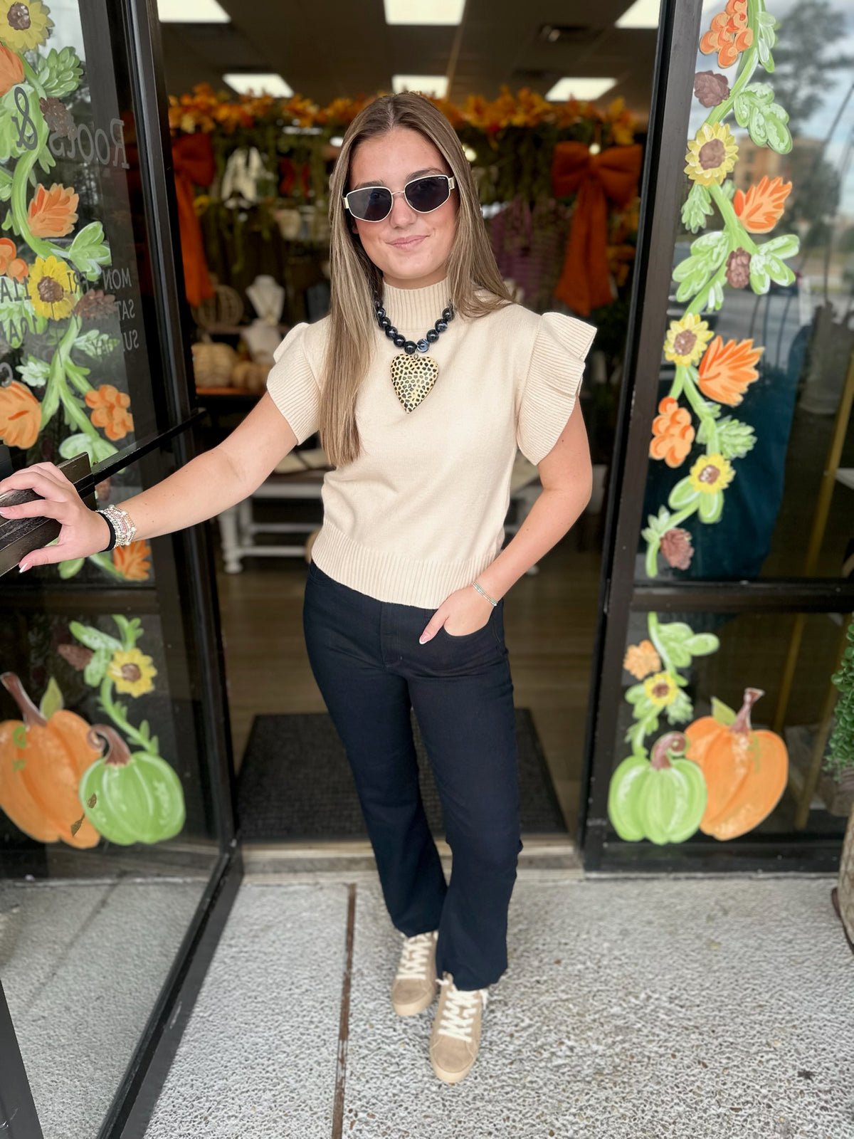 Macy Top - ivory