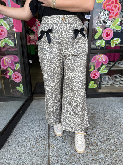 Make a Statement Leopard Pants