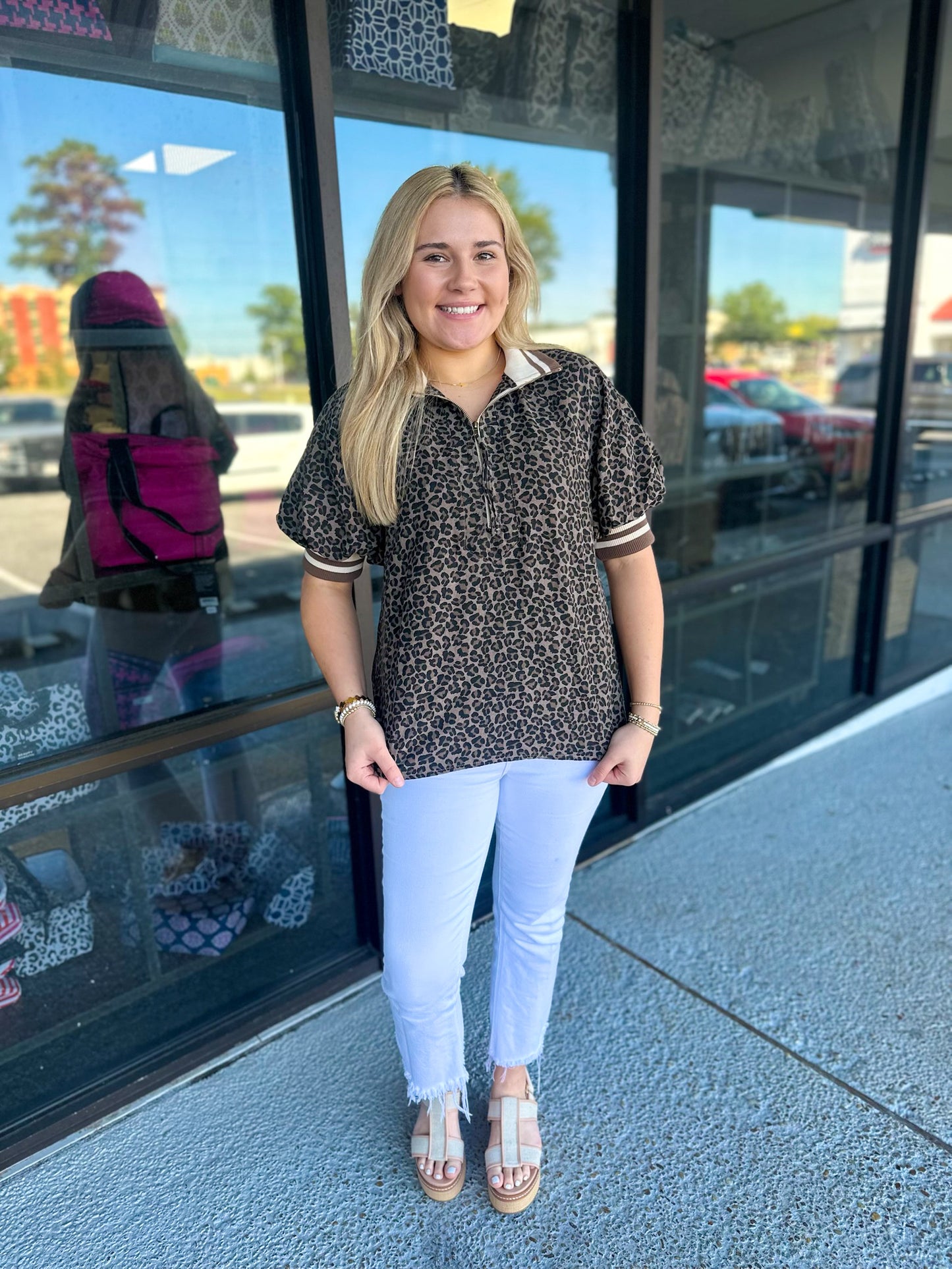 Leopard Babe Top