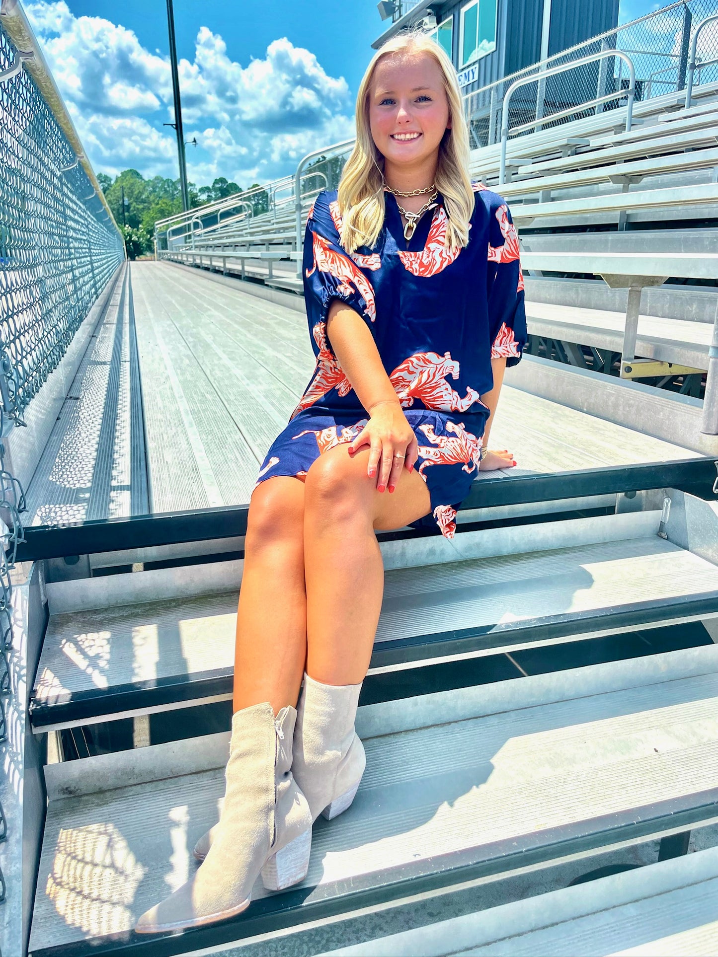 Charlotte Dress - Auburn Tigers