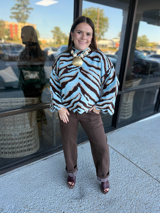 The Everyday Edit Top - light blue
