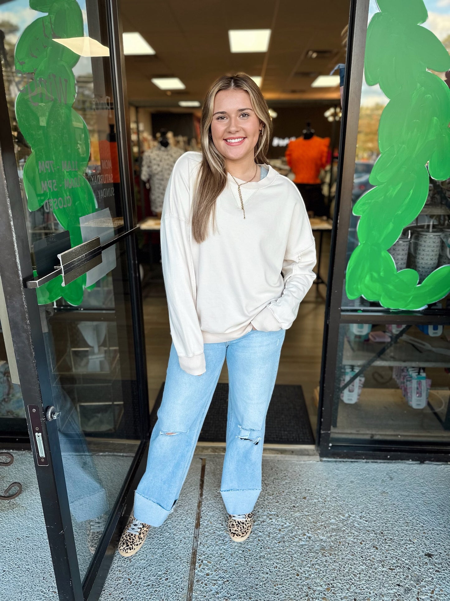 Livin Cozy Top - ecru