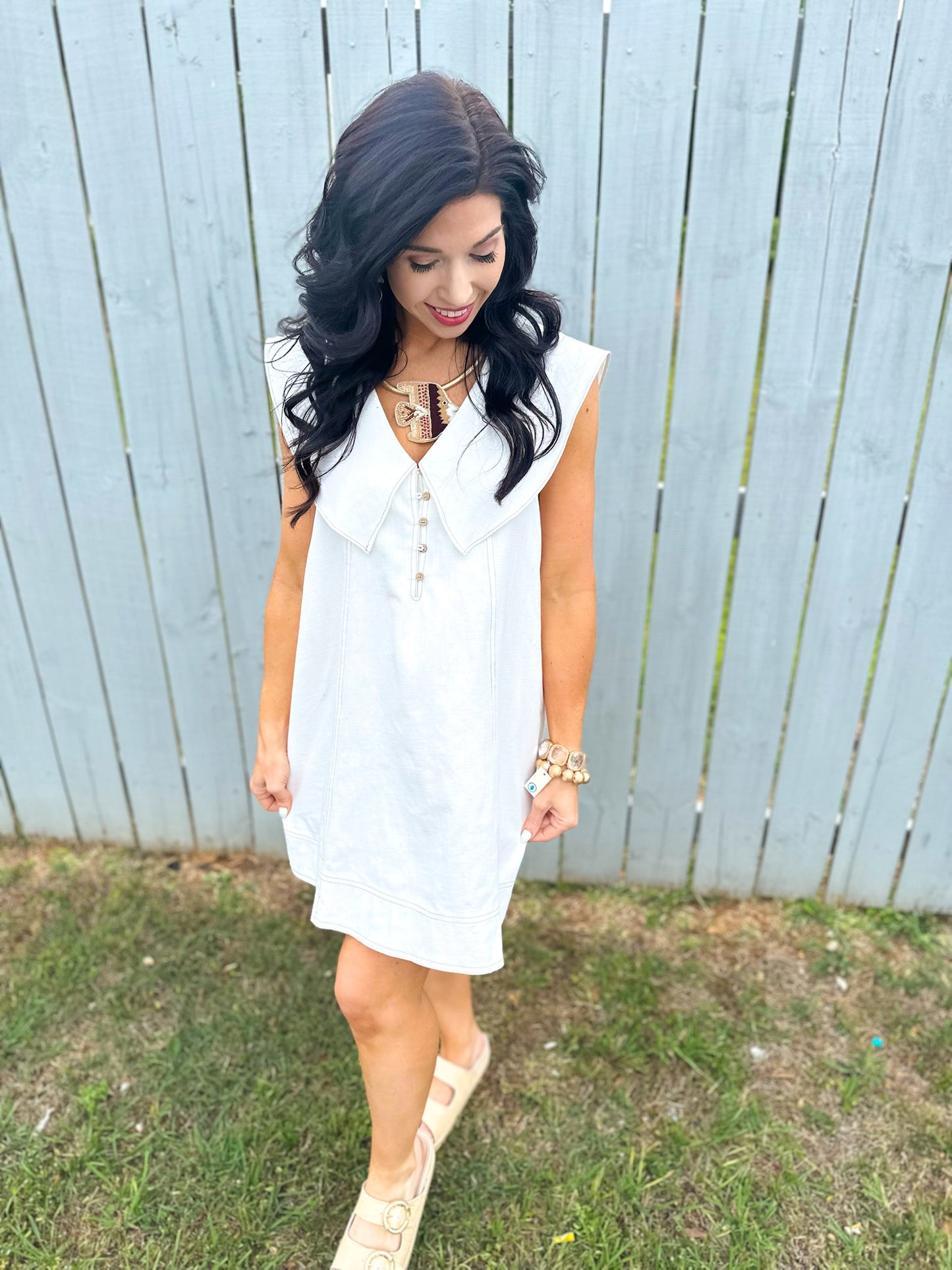 Greater Day Mini - White/taupe