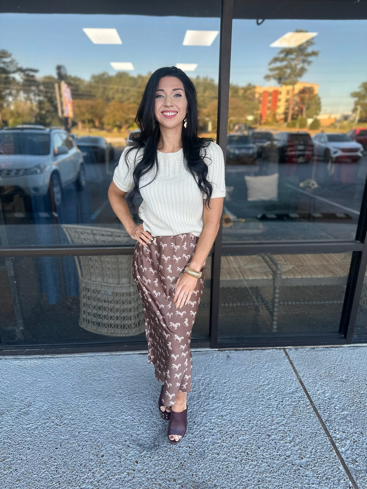 Saddle Up Horse Skirt