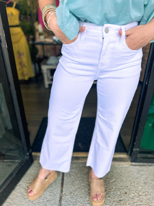 Optic White 26.5” Inseam Denim