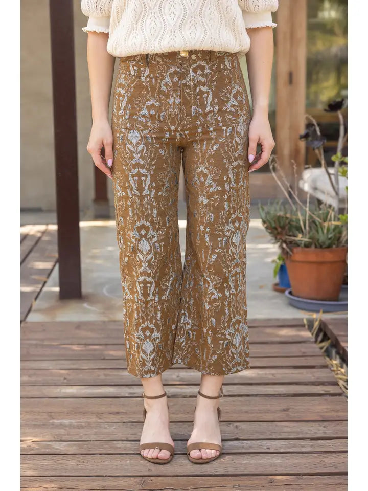 Jacquard Please Pants