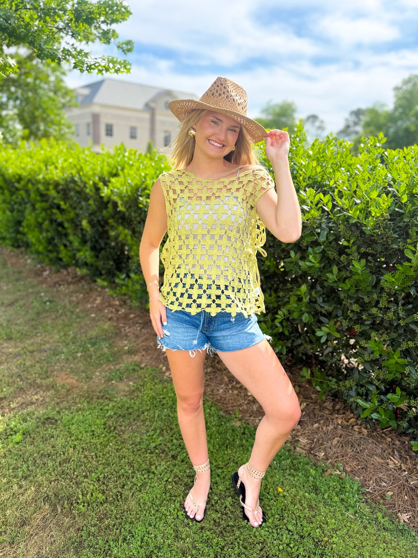 Summer Breeze Top - light green