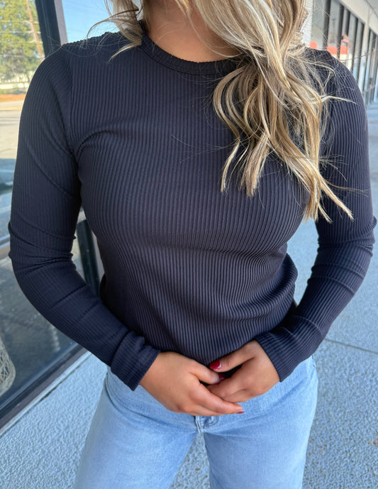 Easy Does It Top - black