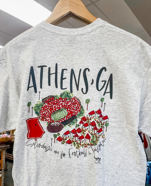 Athens College Town Gameday Tee