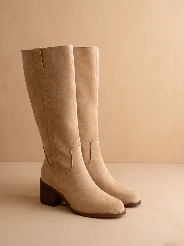 Harriet Riding Boot - Almond