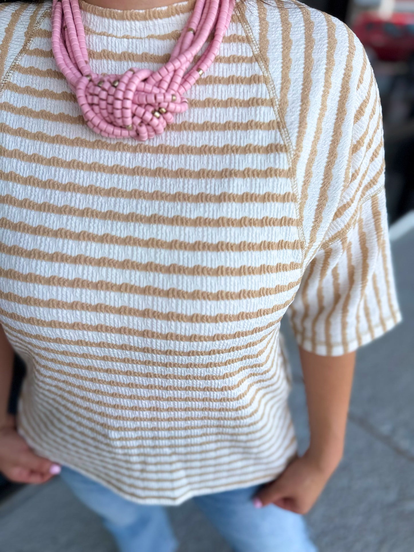 Freddi Top - taupe