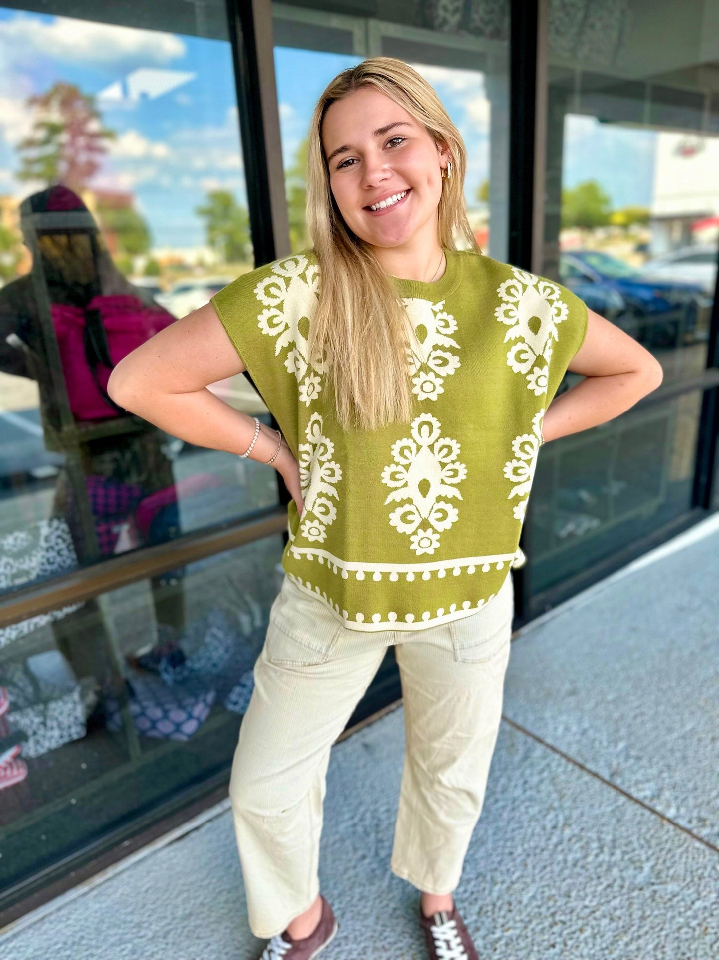 Damask Top