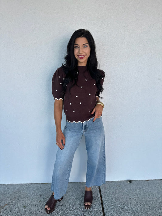 Angela Sweater - brown