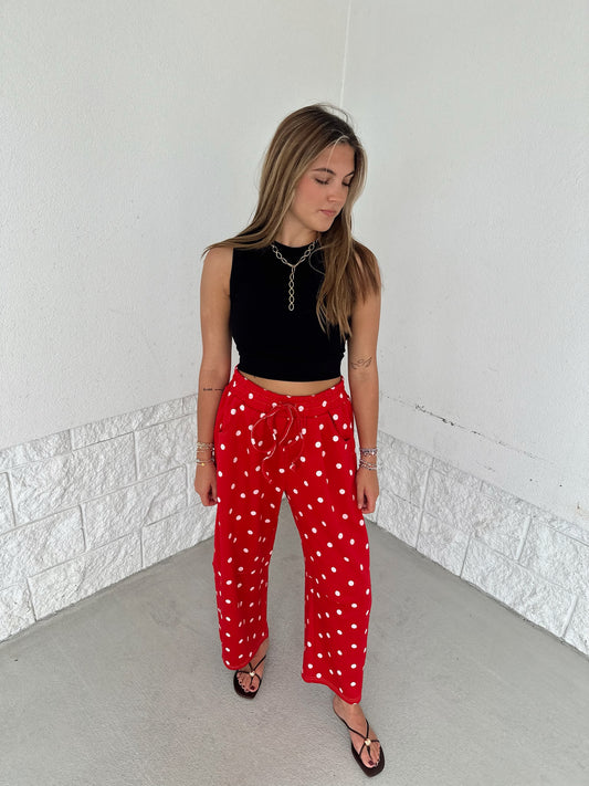 Lounge Please - red/white