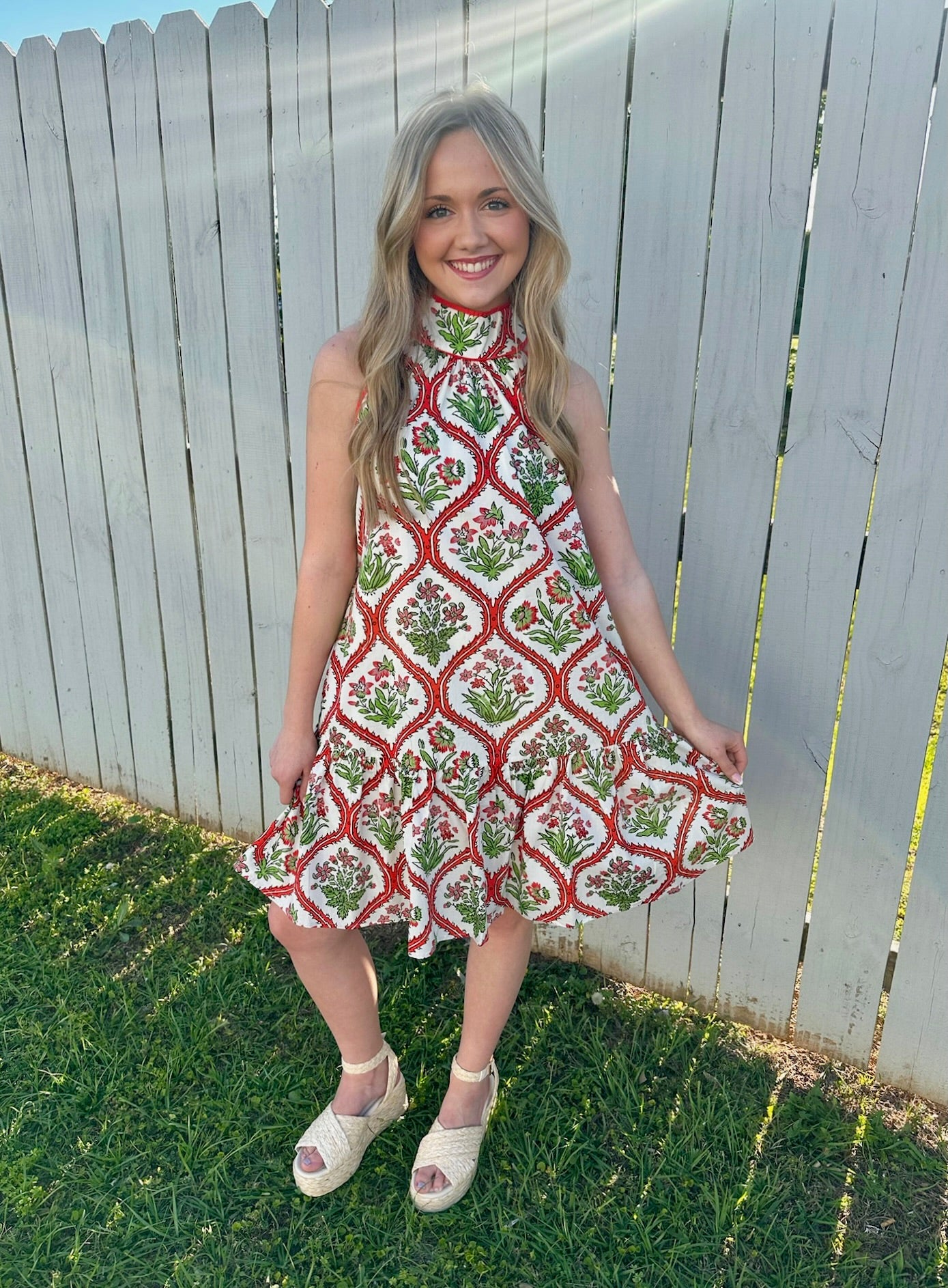 Botanical Escape Mini - Red