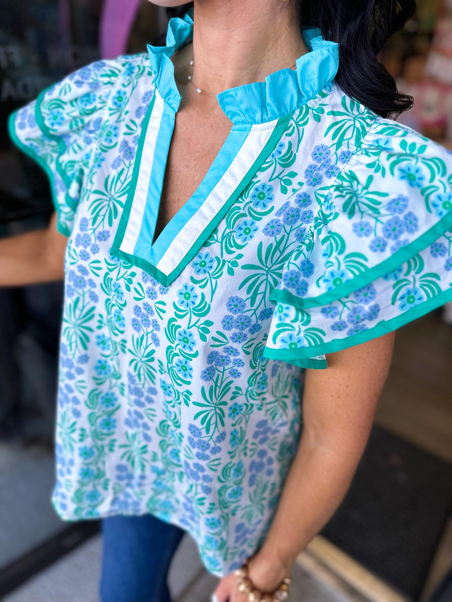 Katherine Top - blue